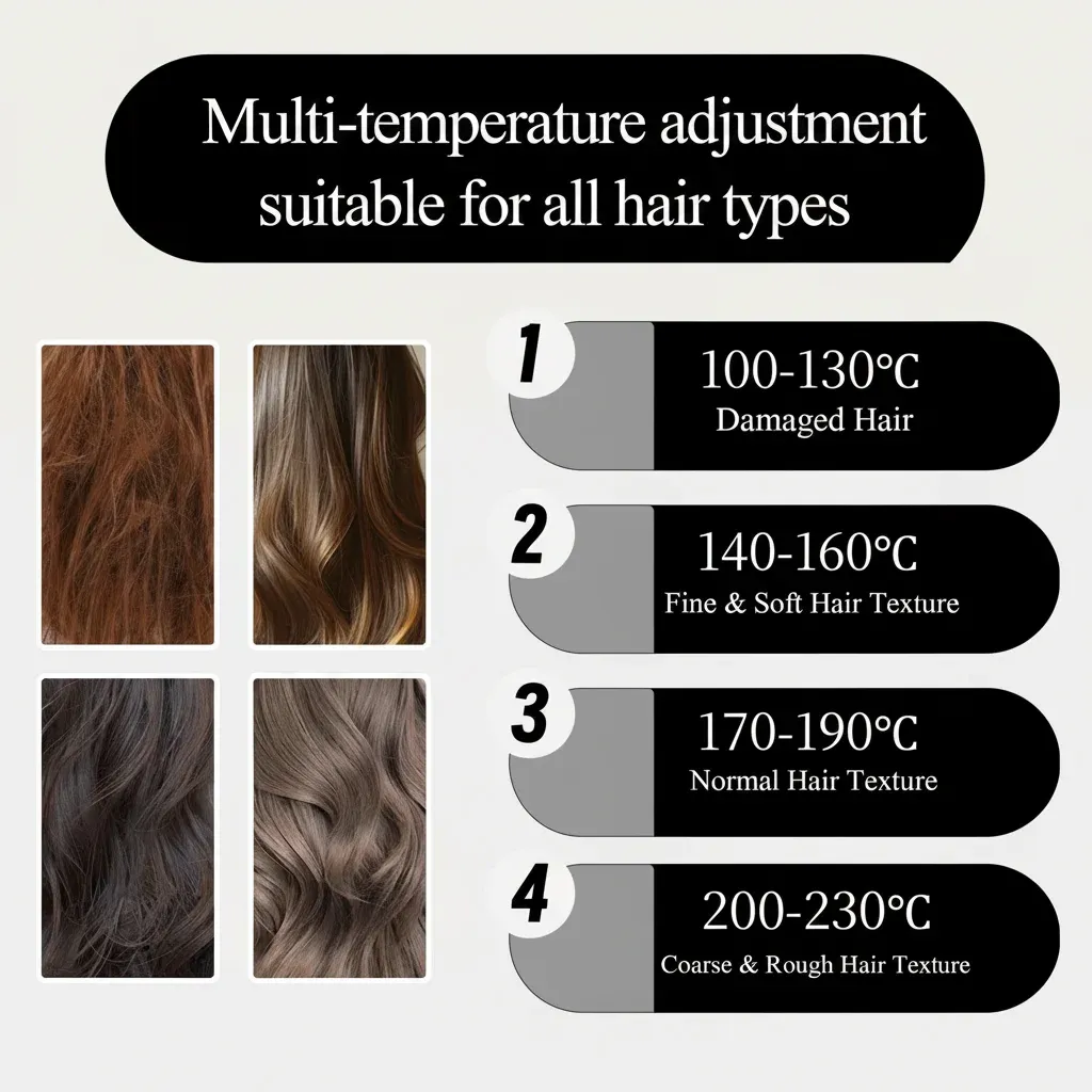 Hair curler for different hair types