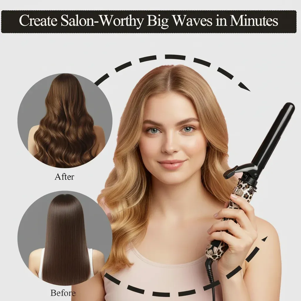 Automatic hair curler product
